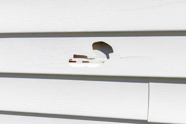 Cost of White Vinyl Siding Repair in Warwick